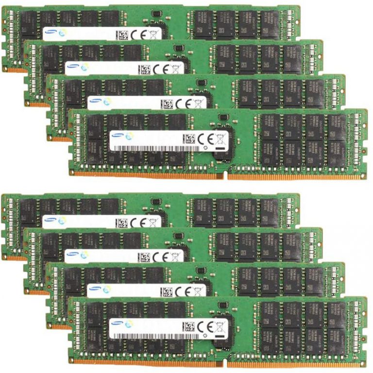 Samsung Memory Bundle With 256GB (8 X 32GB) DDR4 PC4-21300 2666MHz ...